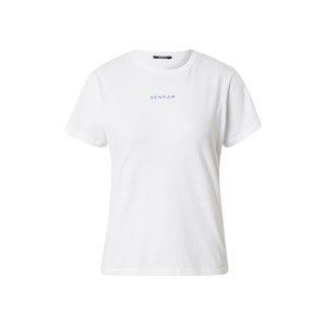 DENHAM T-Shirt 'CAMELLIA'  biela