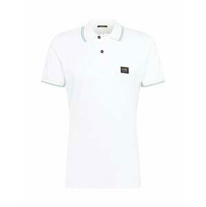 DENHAM Poloshirt 'REGENCY'  biela / svetlozelená