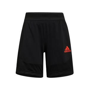 ADIDAS PERFORMANCE Športové nohavice  čierna / červená