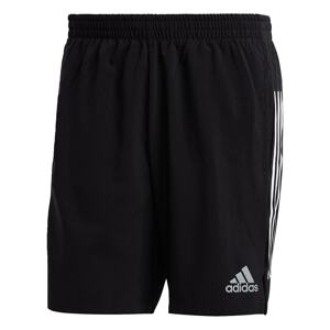 ADIDAS PERFORMANCE Športové nohavice  striebornosivá / čierna / biela