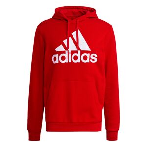 ADIDAS PERFORMANCE Športová mikina  ohnivo červená / biela