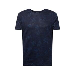 s.Oliver BLACK LABEL Shirt  tmavomodrá / modrá melírovaná