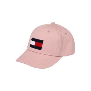 TOMMY HILFIGER Klobúk  ružová / námornícka modrá / biela / červená