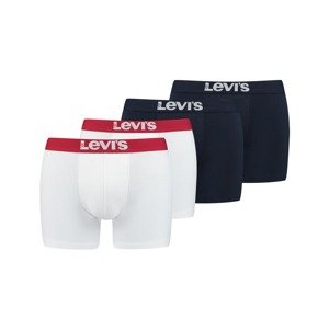 LEVI'S Boxerky  čierna / biela / červená