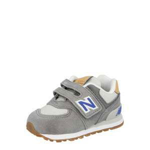 new balance Tenisky  sivá / biela / svetlohnedá / kráľovská modrá