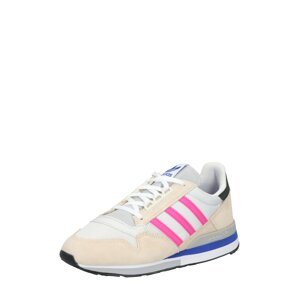 ADIDAS ORIGINALS Nízke tenisky 'ZX 500'  fuksia / čierna / šedobiela / svetlobéžová