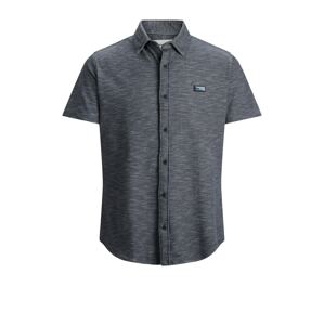 JACK & JONES Košeľa  kobaltovomodrá