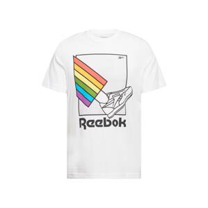 Reebok Classics Funkčné tričko 'Pride'  biela / zmiešané farby