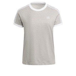 ADIDAS ORIGINALS T-Shirt  sivá melírovaná / biela