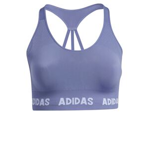 ADIDAS PERFORMANCE Športová podprsenka  svetlofialová / biela