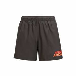 ADIDAS PERFORMANCE Badeshorts  čierna / červená / oranžová