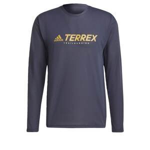 ADIDAS PERFORMANCE Funkčné tričko 'Terrex'  tmavomodrá / horčicová