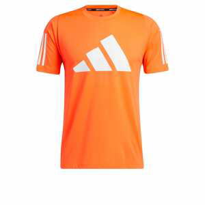 ADIDAS PERFORMANCE Funkčné tričko 'FreeLift'  oranžová / biela