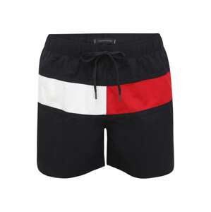 TOMMY HILFIGER Plavecké šortky  ultramarínová / červená / biela