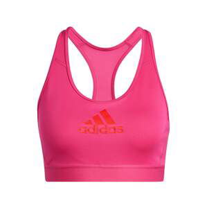 ADIDAS PERFORMANCE Športová podprsenka  fuksia / červená