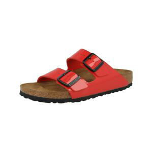 BIRKENSTOCK Šľapky 'Arizona'  červená / čierna