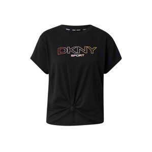 DKNY Performance Tričko  čierna / zmiešané farby