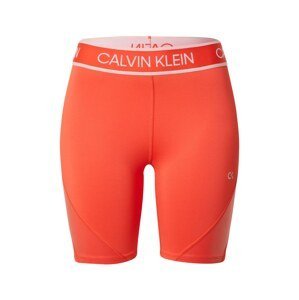 Calvin Klein Performance Športové nohavice  ružová / biela
