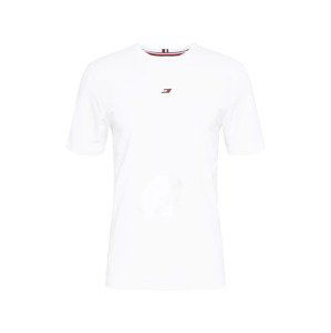 Tommy Sport Funkčné tričko 'Motion'  biela / červená / námornícka modrá