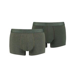 PUMA Boxerky  tmavozelená