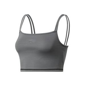 Reebok Športový top 'Two Tone Studio Tank'  čierna