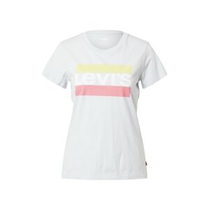 LEVI'S ® Tričko 'The Perfect Tee'  azúrová / limetková / svetloružová / biela