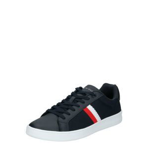 TOMMY HILFIGER Nízke tenisky  biela / červená / námornícka modrá