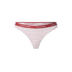 Calvin Klein Underwear Tangá  rosé / biela