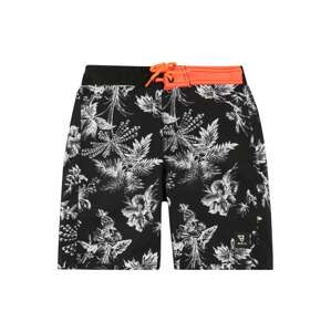 Brunotti Kids Badeshorts 'Frye-AO'  čierna / biela