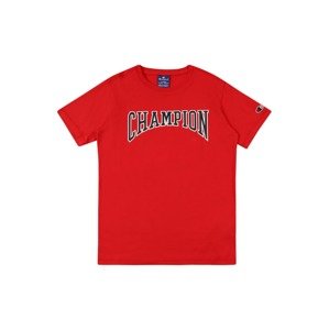 Champion Authentic Athletic Apparel Tričko  červená / čierna / biela