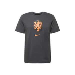 NIKE Dres 'Netherlands'  antracitová / oranžová