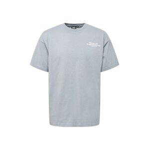 Dr. Denim T-Shirt  dymovo šedá / biela