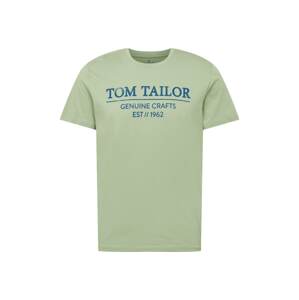 TOM TAILOR Tričko  jablková / modrá