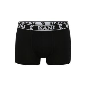 Karl Kani Boxerky  čierna / biela