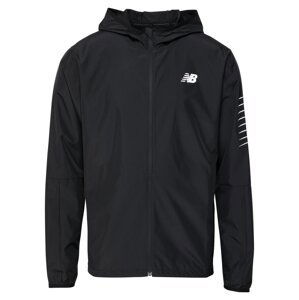 new balance Sportjacke  čierna / biela