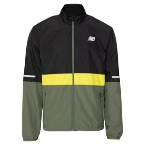 new balance Sportjacke  kaki / čierna / limetková