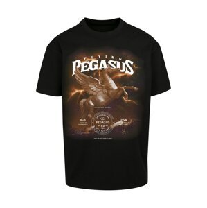 Mister Tee Tričko 'Pegasus'  svetlomodrá / pueblo / mokka / biela