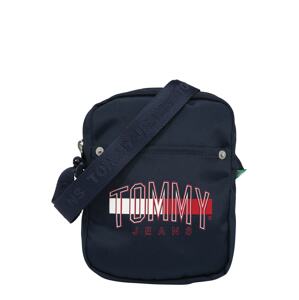 Tommy Jeans Taška cez rameno  námornícka modrá / biela / ohnivo červená