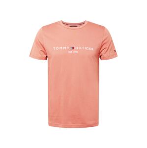 TOMMY HILFIGER Tričko  námornícka modrá / rosé / červená / biela