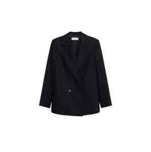 MANGO Blazer 'Charlott'  čierna