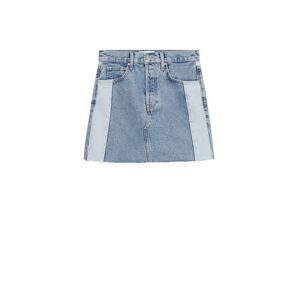 MANGO Sukňa 'Grace'  modrá denim / svetlomodrá