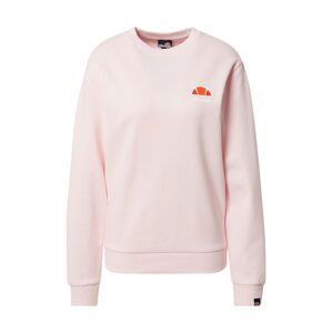 ELLESSE Sweatshirt 'Ashburton'  svetloružová / červená / tmavooranžová / biela