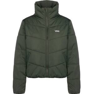 VANS Zimná bunda 'Foundry WM FOUNDRY V PUFFER MTE'  tmavozelená