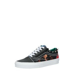 VANS Nízke tenisky 'Old Skool'  čierna / dymovo modrá / červená / zelená / broskyňová