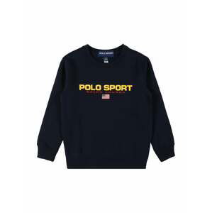 Polo Ralph Lauren Sweatshirt  námornícka modrá / žltá / biela / červená