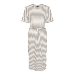 Vero Moda Petite Kleid 'ALONA'  hnedá / biela