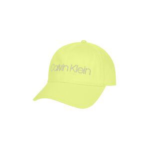 Calvin Klein Čiapka  limetová / strieborná