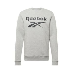 Reebok Classics Mikina  sivá melírovaná / čierna