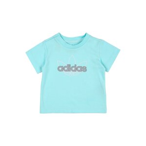 ADIDAS ORIGINALS Tričko  tyrkysová / sivá / biela