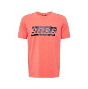 BOSS ATHLEISURE Shirt  melónová / čierna